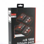 Lenz Lithium pack rcB 1800 akkupari + USB latauskaapeli