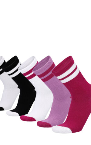 Lenz Junior Cotton lasten sukat 5paria/pakkaus  Parhaat sukat moneen menoon!